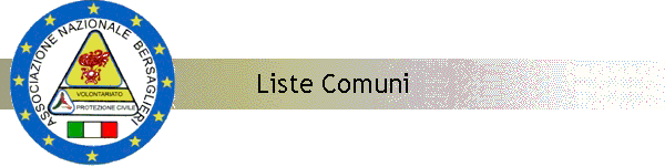 Liste Comuni